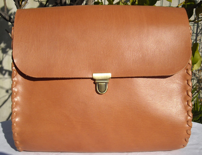natural leather saddle bags for men and women hand crafted and sewn